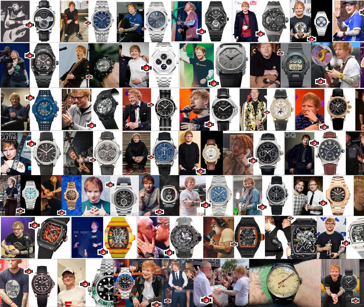 Ed Sheeran's Impressive Watch Collection: A Glimpse into His Timepiece Obsession